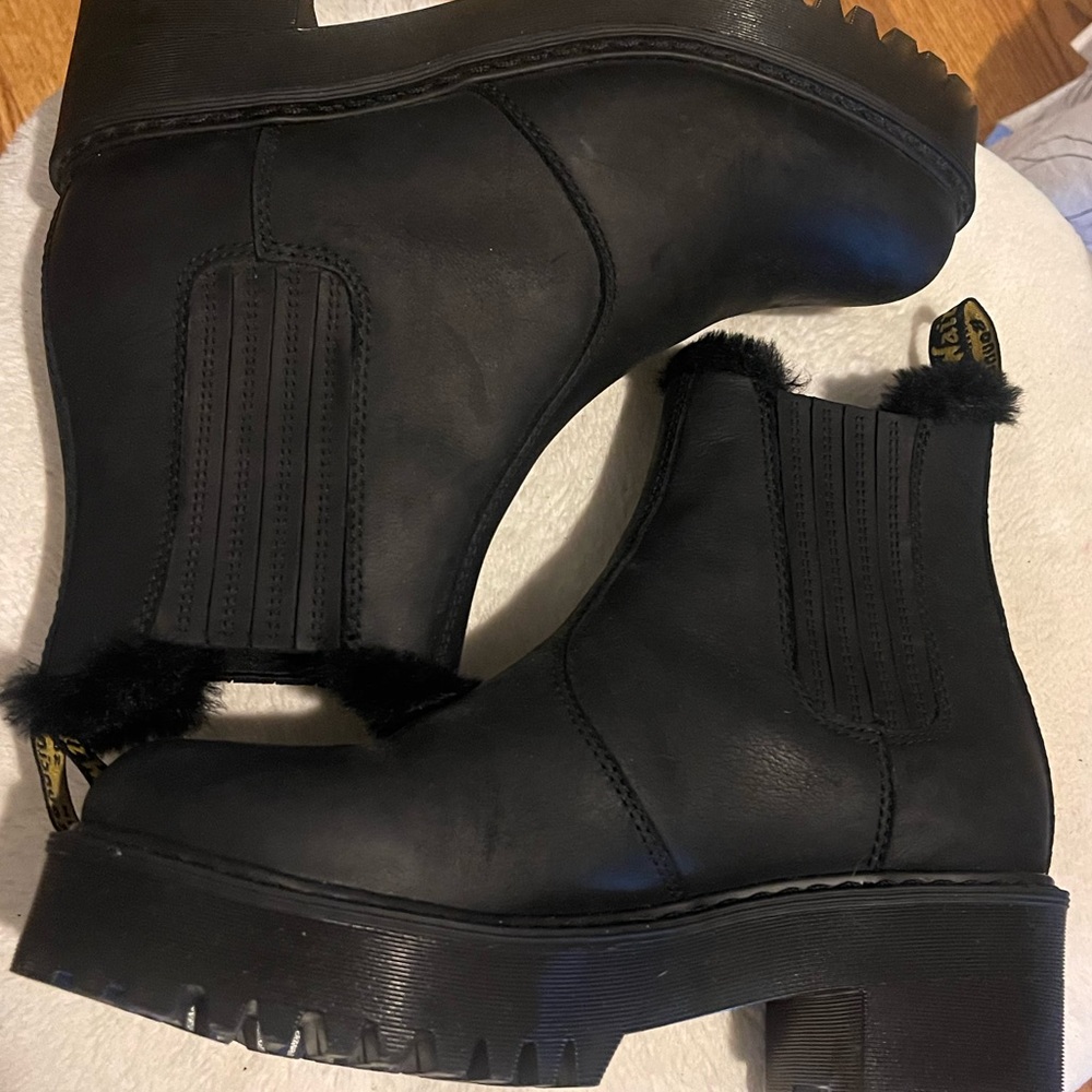 Rometty Faux Fur Lined Chelsea Boots